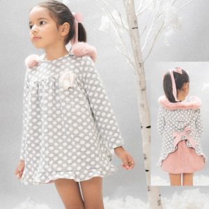Vestido mini niña Basmartí 25671
