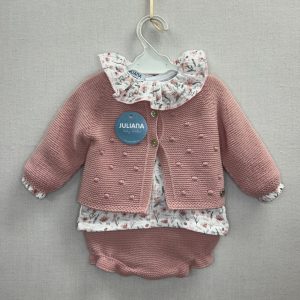 Conjunto bebé niña Juliana 25684