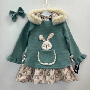 Vestido mini niña Basmartí 25710