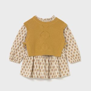 Vestido bebé niña Mayoral 2913