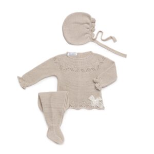 Conjunto 3 piezas bebé Juliana 26026