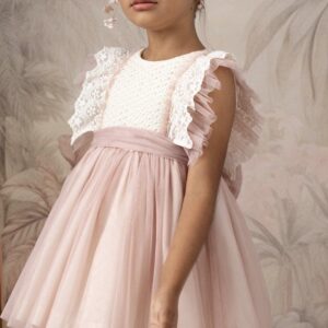 Vestido mini niña Basmartí 26031