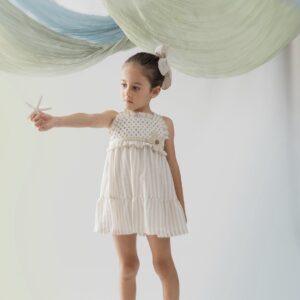 Vestido mini niña Basmartí 26150