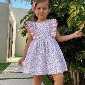 Vestido mini niña Daniesty CORAL002