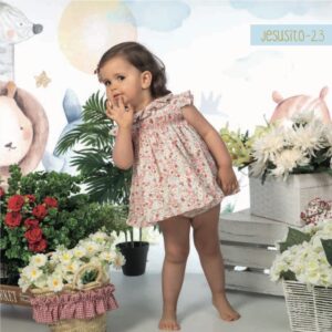 Jesusito y braguita bebé niña Belén Costales 23