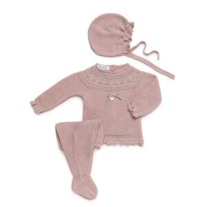 Conjunto 3 piezas bebé Juliana 26037
